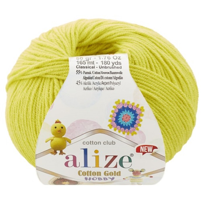 Cotton Gold Hobby New Alize 