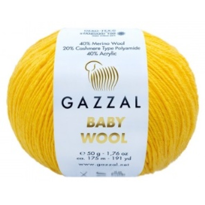 Пряжа Baby Wool Gazzal – купить недорого по цене: 128руб. винтернет-магазине Pryazha.net