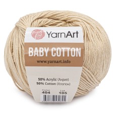 Baby Cotton (50% хлопок, 50% акрил) (50 гр. 165 м.)