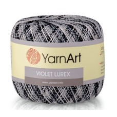 Violet Lurex Melange (96% мерсеризованный хлопок, 4% металлик) (50гр. 270м.)